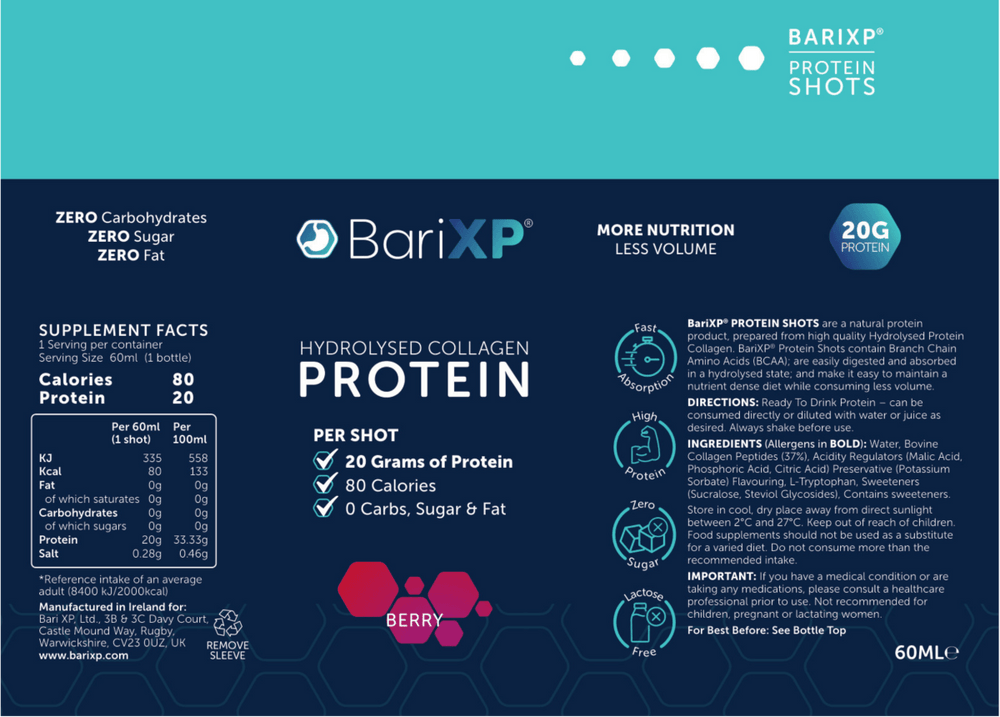 
                      
                        Protein Shots - Bari XPProteinBari XP®
                      
                    